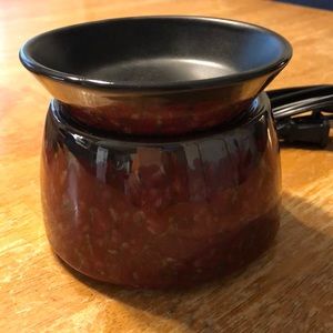 Scentsy Electric Wax Warmer - Red Marble - NEW!